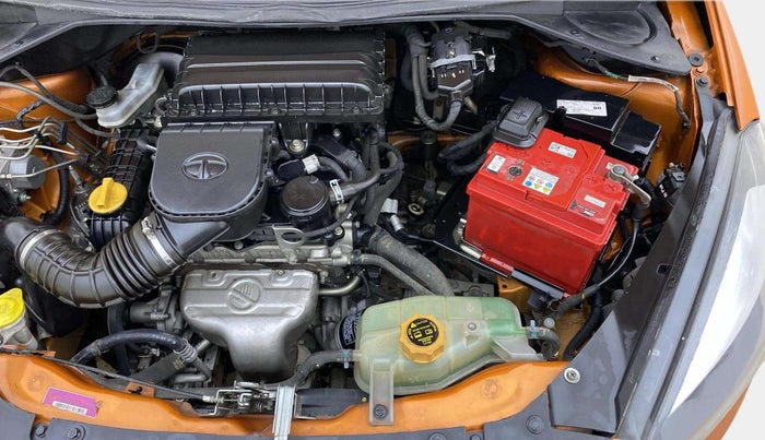2019 Tata Tiago XZ PLUS DUAL TONE PETROL, Petrol, Manual, 99,049 km, Engine View - Left
