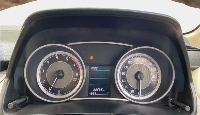 2020 Maruti Dzire VXI, Petrol, Manual, 33,257 km, Odometer Image