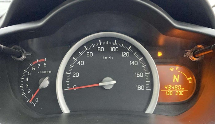 2016 Maruti Celerio VXI AMT, Petrol, Automatic, 43,462 km, Odometer Image