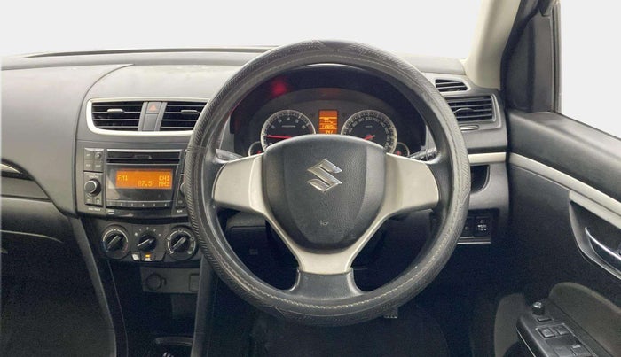 2015 Maruti Swift VXI, Petrol, Manual, 1,12,768 km, Steering Wheel Close Up
