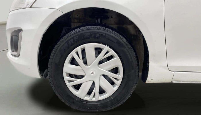 2015 Maruti Swift VXI, Petrol, Manual, 1,12,768 km, Left Front Wheel