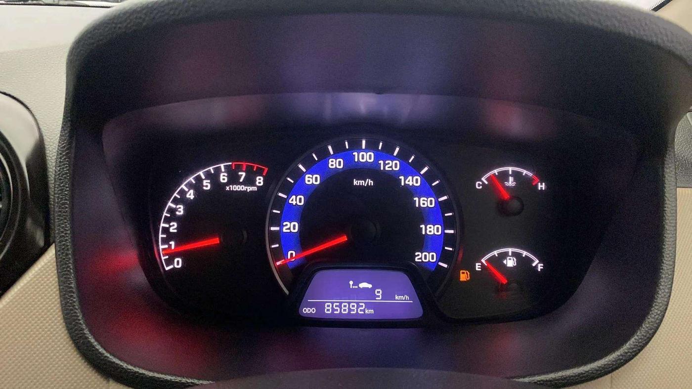 2014 Hyundai Xcent S (O) 1.2, Petrol, Manual, 85,935 km, Odometer Image