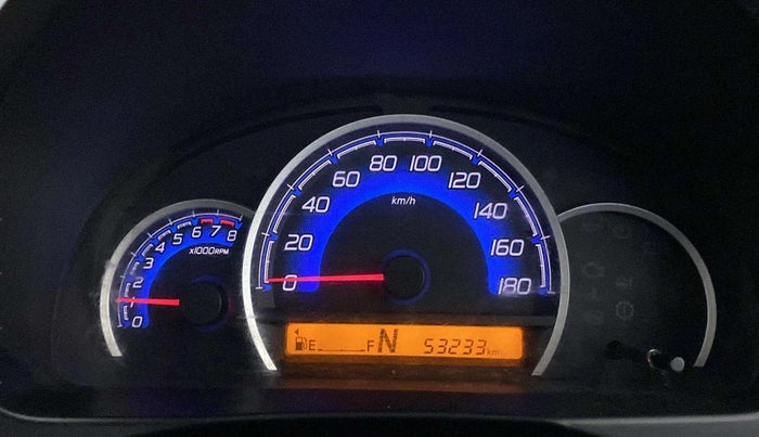 2017 Maruti Wagon R 1.0 VXI AMT, Petrol, Automatic, 53,202 km, Odometer Image