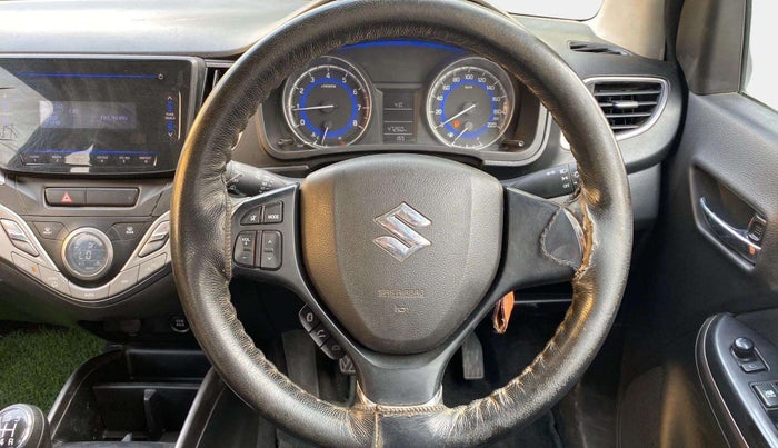 2019 Maruti Baleno DELTA PETROL 1.2, Petrol, Manual, 47,260 km, Steering Wheel Close Up