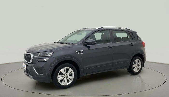 2021 Skoda KUSHAQ AMBITION 1.0L TSI AT, Petrol, Automatic, 30,663 km, Left Front Diagonal