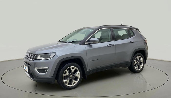 2019 Jeep Compass LIMITED PLUS PETROL AT, Petrol, Automatic, 63,565 km, Left Front Diagonal