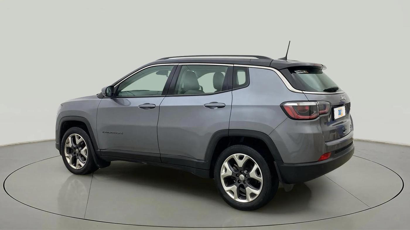 2019 Jeep Compass LIMITED PLUS PETROL AT, Petrol, Automatic, 64,045 km, Left Back Diagonal