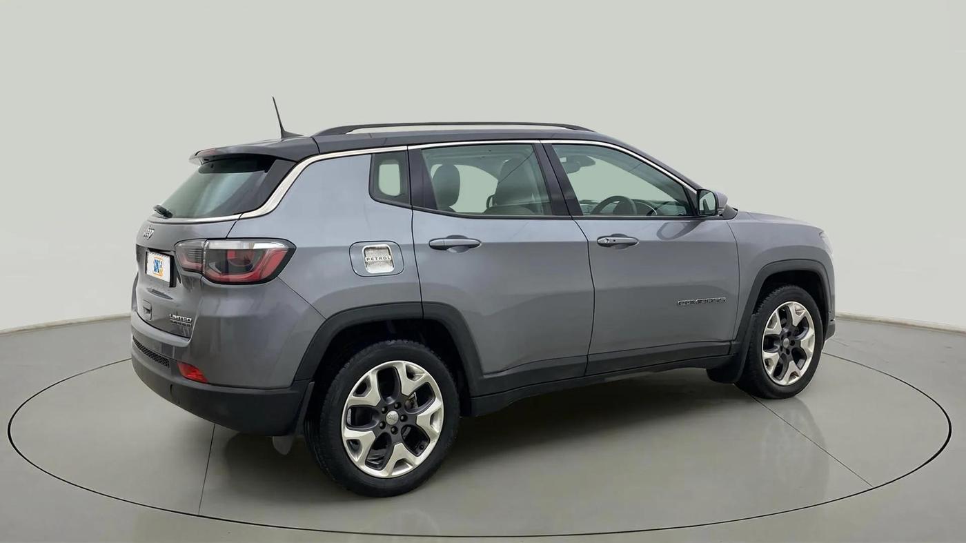 2019 Jeep Compass LIMITED PLUS PETROL AT, Petrol, Automatic, 64,045 km, Right Back Diagonal
