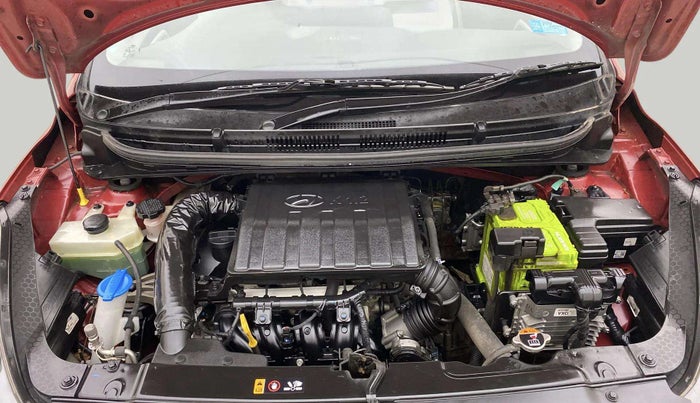 2020 Hyundai AURA SX PLUS 1.2 AMT, Petrol, Automatic, 81,068 km, Engine View