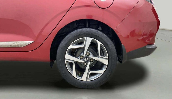 2020 Hyundai AURA SX PLUS 1.2 AMT, Petrol, Automatic, 81,068 km, Left Rear Wheel