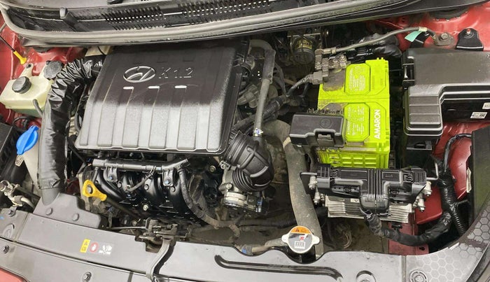 2020 Hyundai AURA SX PLUS 1.2 AMT, Petrol, Automatic, 81,068 km, Engine View - Left