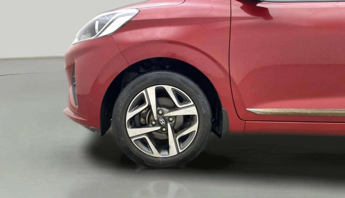 2020 Hyundai AURA SX PLUS 1.2 AMT, Petrol, Automatic, 81,068 km, Left Front Wheel