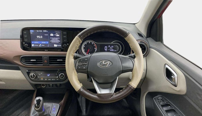 2020 Hyundai AURA SX PLUS 1.2 AMT, Petrol, Automatic, 81,068 km, Steering Wheel Close Up