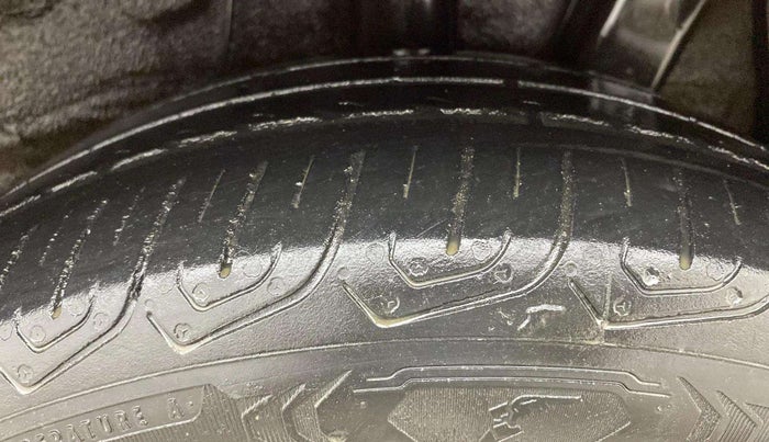 2020 Hyundai AURA SX PLUS 1.2 AMT, Petrol, Automatic, 81,068 km, Left Rear Tyre Tread