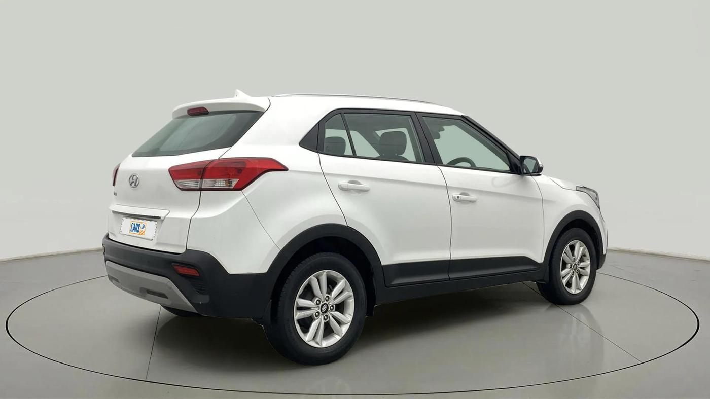 2019 Hyundai Creta E PLUS 1.4 DIESEL, Diesel, Manual, 47,527 km, Right Back Diagonal
