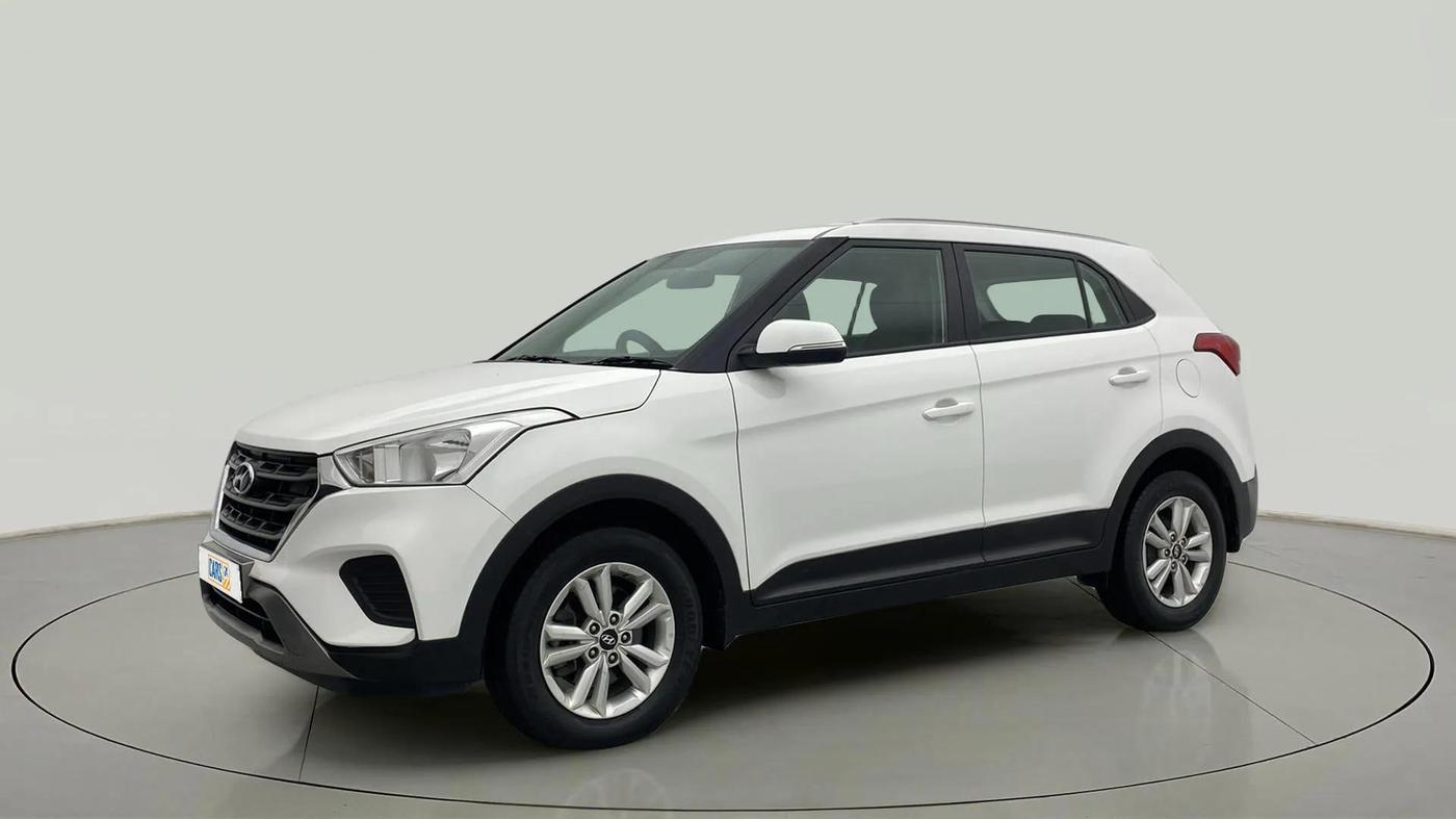 2019 Hyundai Creta E PLUS 1.4 DIESEL, Diesel, Manual, 47,527 km, Left Front Diagonal