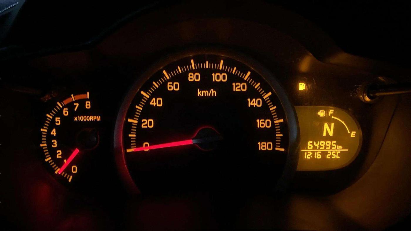 2018 Maruti Celerio VXI AMT, Petrol, Automatic, 65,111 km, Odometer Image