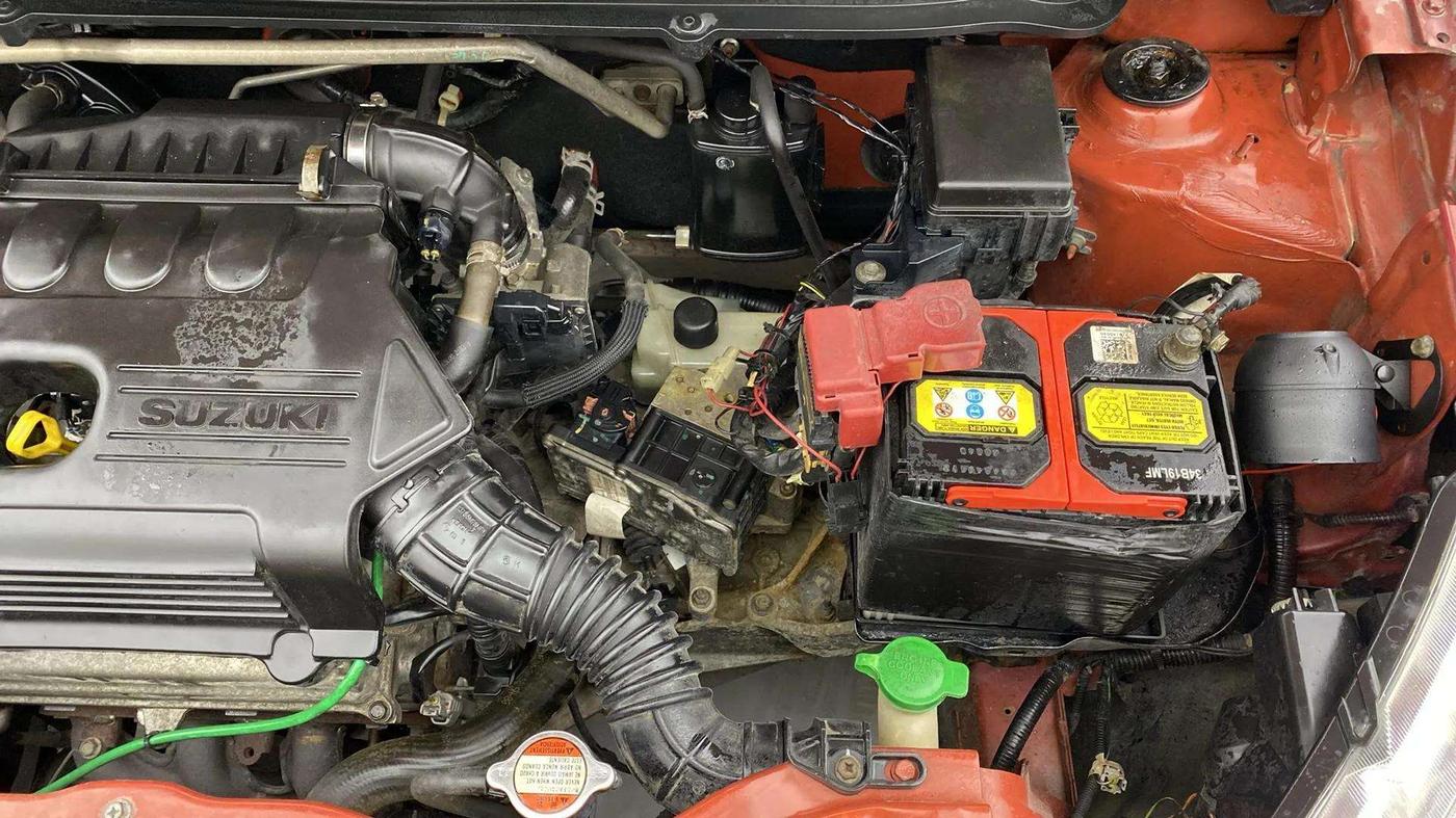 2018 Maruti Celerio VXI AMT, Petrol, Automatic, 65,111 km, Engine View - Left