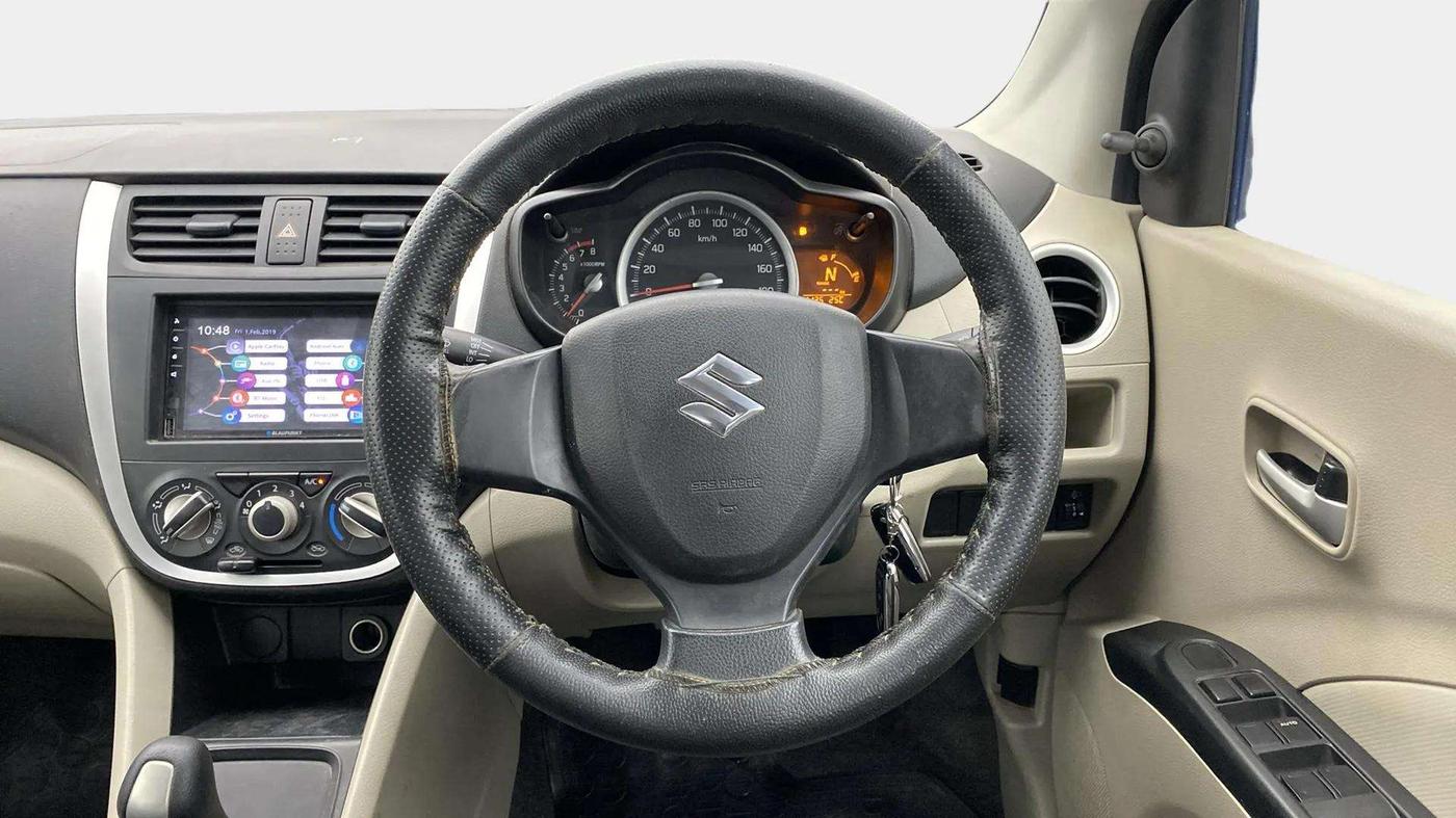 2018 Maruti Celerio VXI AMT, Petrol, Automatic, 65,111 km, Steering Wheel Close Up