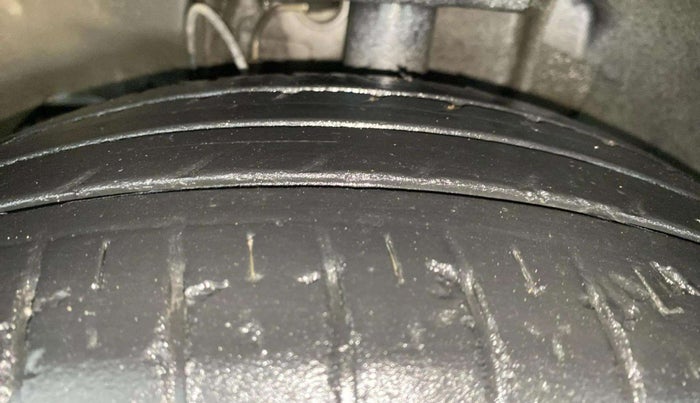 2021 Tata TIAGO NRG XZ AMT, Petrol, Automatic, 44,890 km, Left Front Tyre Tread