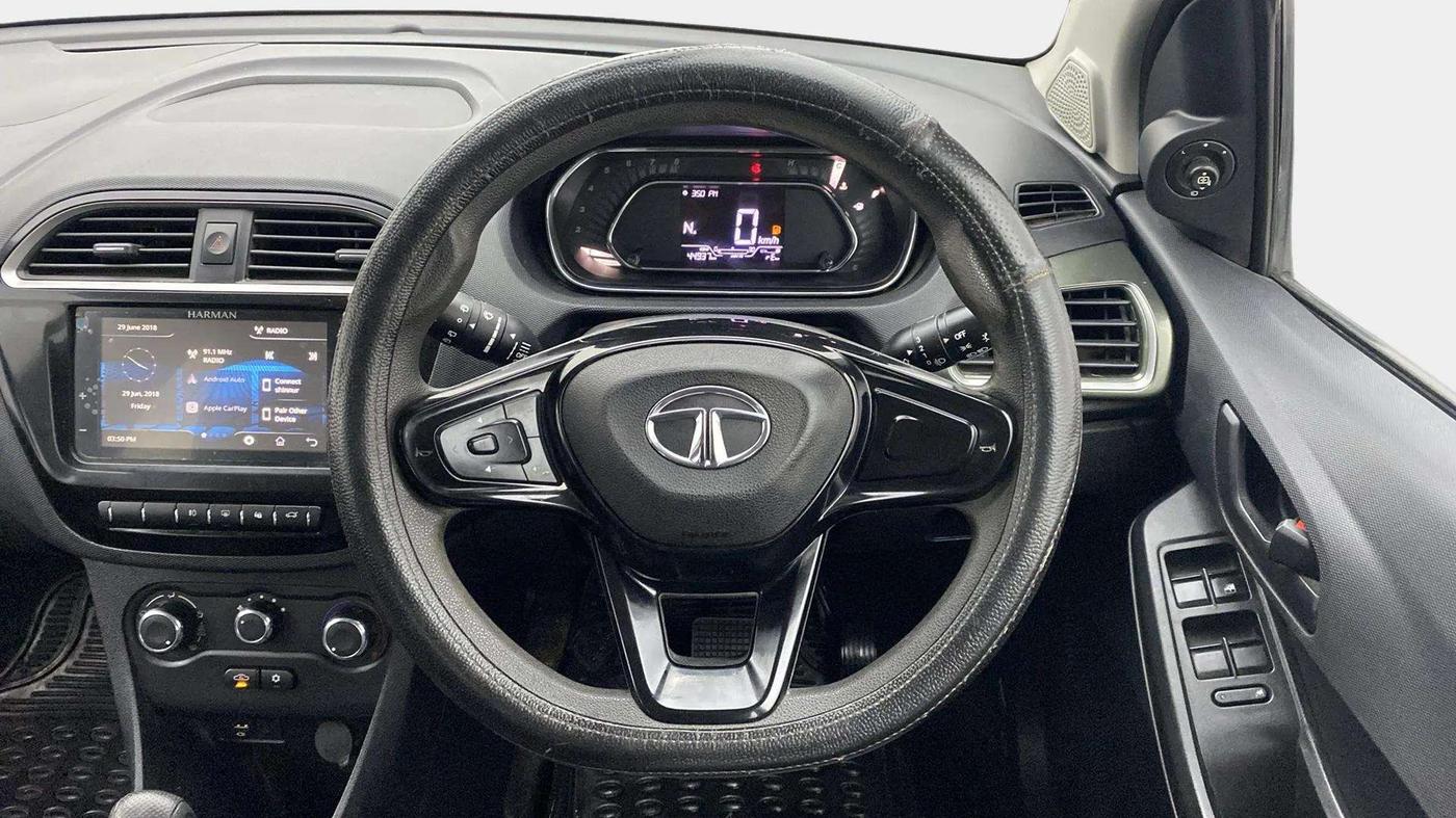 2021 Tata TIAGO NRG XZ AMT, Petrol, Automatic, 45,145 km, Steering Wheel Close Up