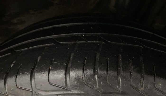 2021 Tata NEXON XZ PLUS (O) PETROL DARK EDITION, Petrol, Manual, 65,474 km, Left Rear Tyre Tread
