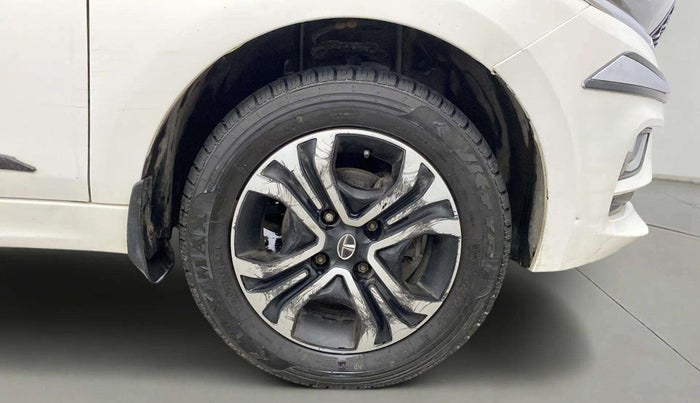 2022 Tata TIGOR XZ PLUS CNG, CNG, Manual, 38,457 km, Right Front Wheel