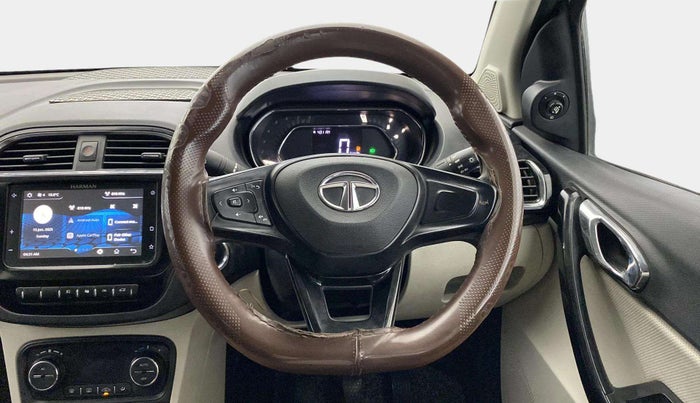 2022 Tata TIGOR XZ PLUS CNG, CNG, Manual, 38,457 km, Steering Wheel Close Up