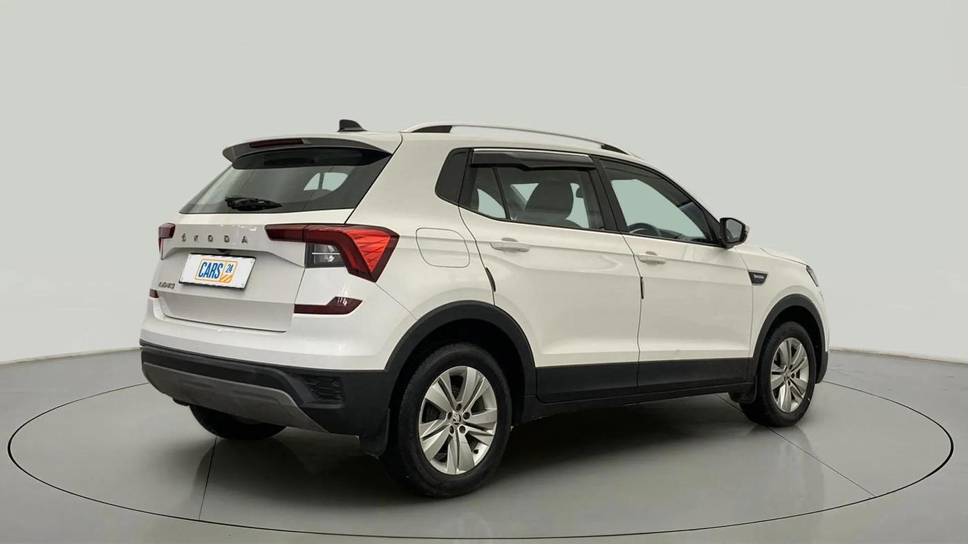 2022 Skoda KUSHAQ AMBITION 1.0L TSI MT, Petrol, Manual, 38,311 km, Right Back Diagonal