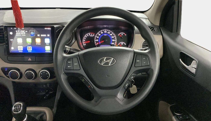 2016 Hyundai Grand i10 SPORTZ 1.2 KAPPA VTVT, Petrol, Manual, 37,048 km, Steering Wheel Close Up
