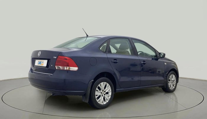 2015 Volkswagen Vento HIGHLINE PETROL AT, Petrol, Automatic, 85,679 km, Right Back Diagonal