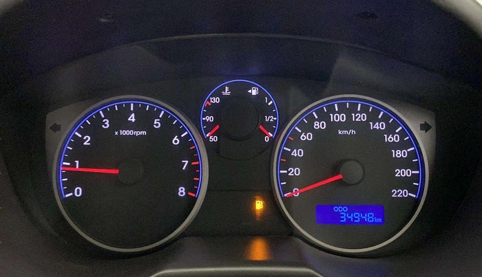 2013 Hyundai i20 MAGNA (O) 1.2, Petrol, Manual, 34,934 km, Odometer Image