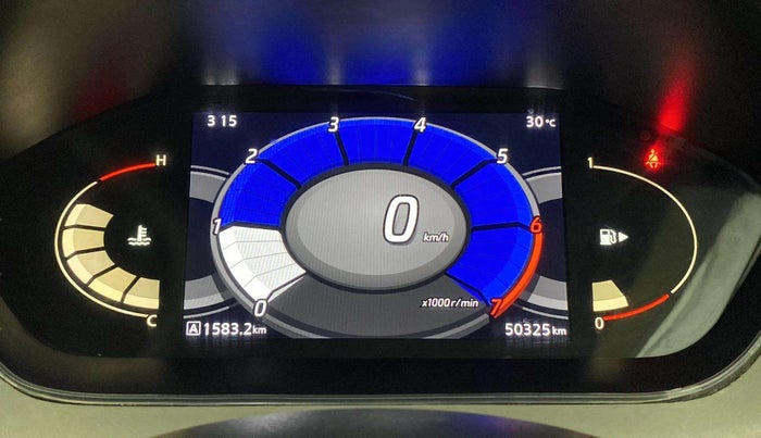 2023 Nissan MAGNITE XV MT, CNG, Manual, 50,312 km, Odometer Image