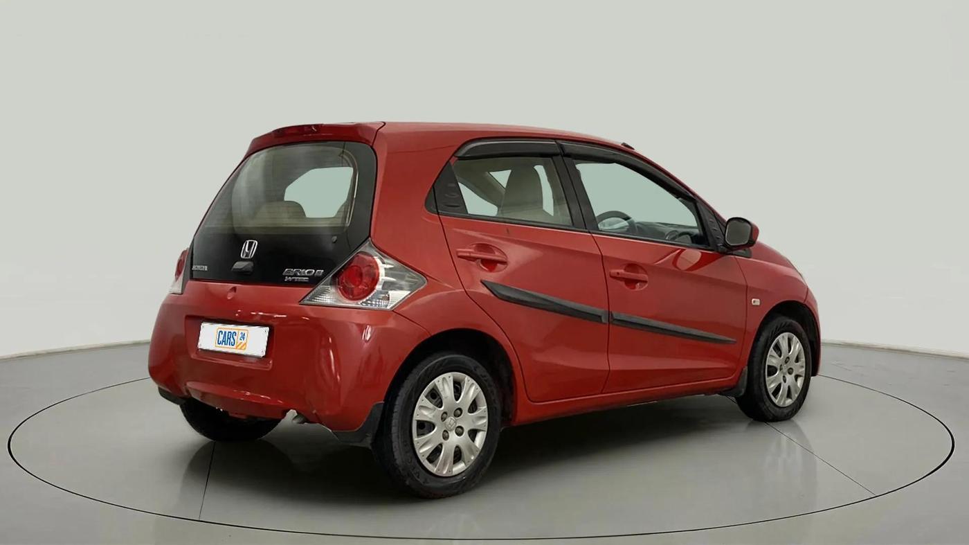 2014 Honda Brio S MT, Petrol, Manual, 56,297 km, Right Back Diagonal