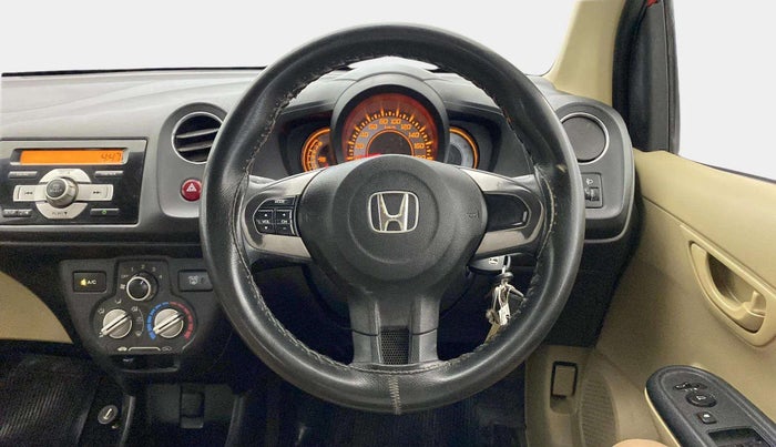 2014 Honda Brio S MT, Petrol, Manual, 56,228 km, Steering Wheel Close Up