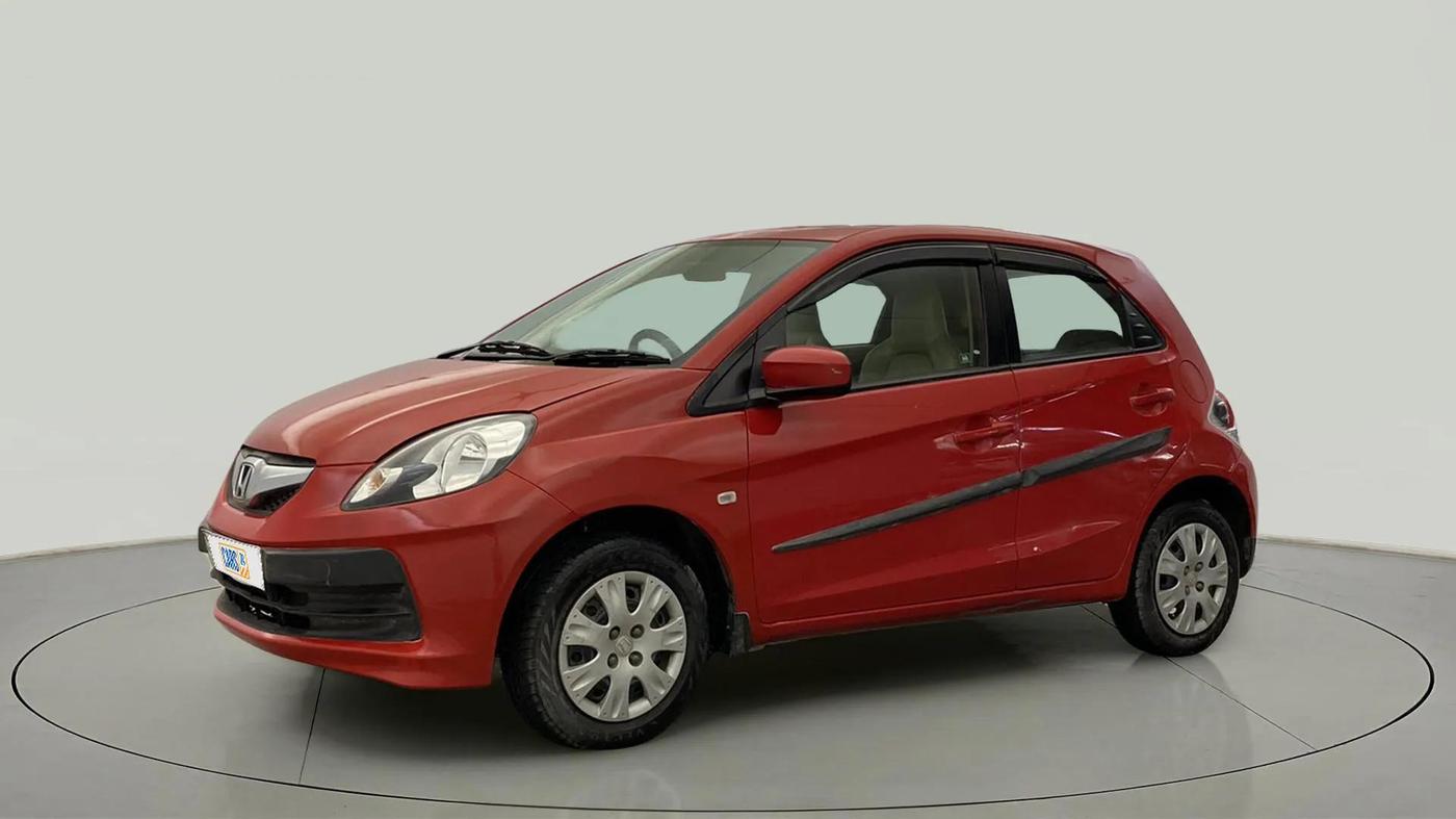 2014 Honda Brio S MT, Petrol, Manual, 56,297 km, Left Front Diagonal