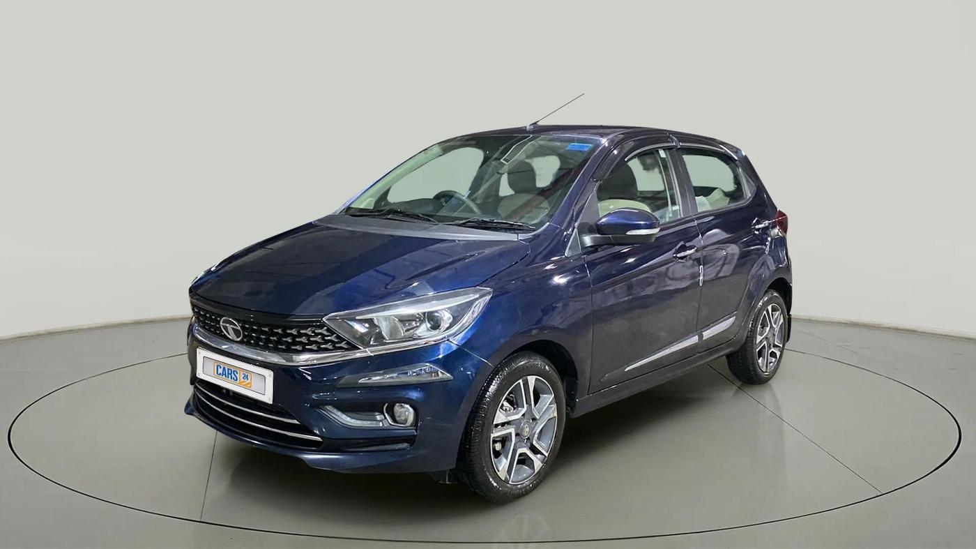 2022 Tata Tiago XZA PLUS PETROL, Petrol, Automatic, 6,055 km, Left Front Diagonal