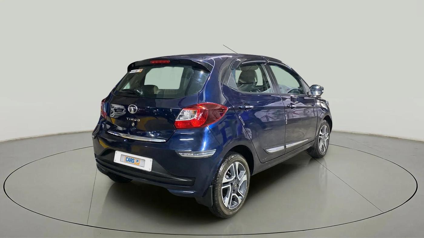 2022 Tata Tiago XZA PLUS PETROL, Petrol, Automatic, 6,055 km, Right Back Diagonal