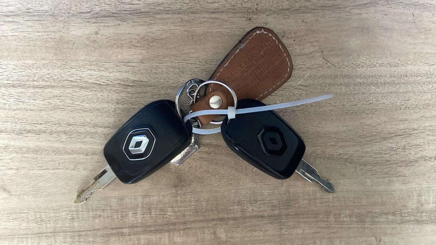 2020 Renault Kwid CLIMBER 1.0 (O), Petrol, Manual, 37,953 km, Key Close Up