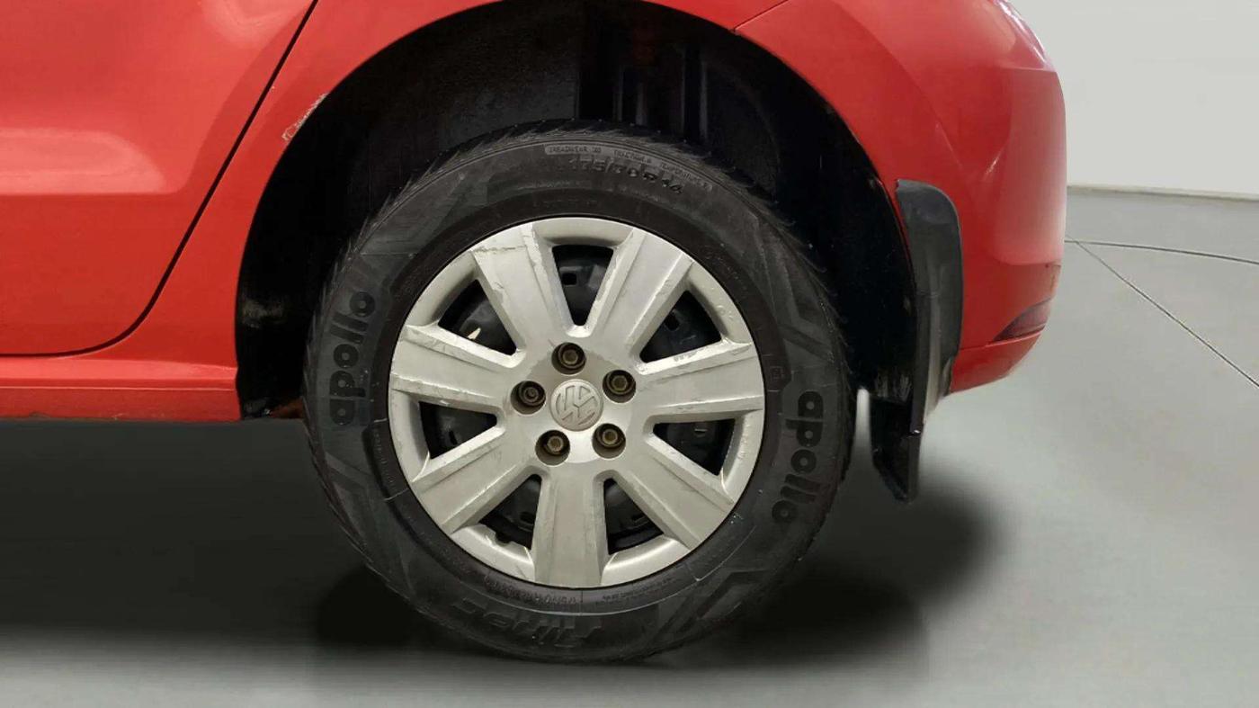 2015 Volkswagen Polo TRENDLINE 1.2L PETROL, Petrol, Manual, 30,693 km, Left Rear Wheel