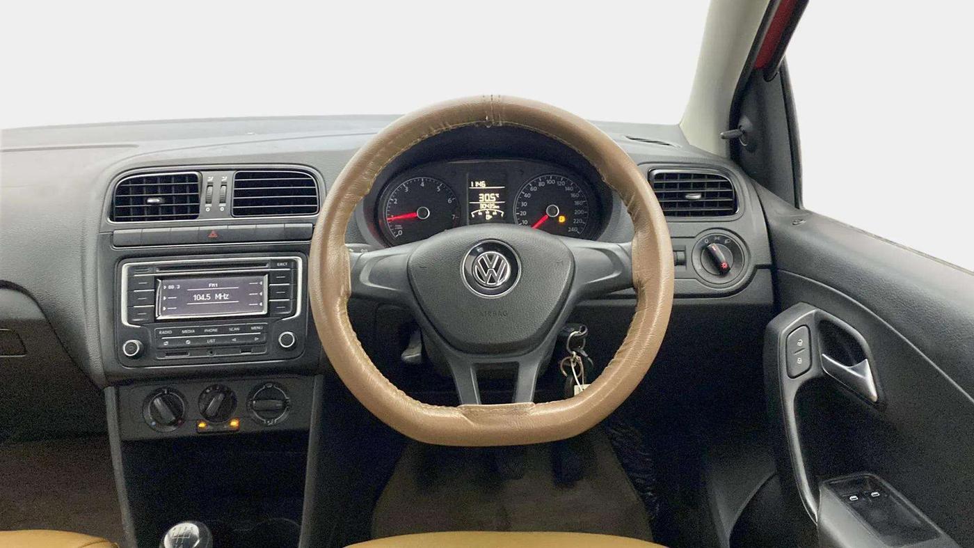 2015 Volkswagen Polo TRENDLINE 1.2L PETROL, Petrol, Manual, 30,693 km, Steering Wheel Close Up