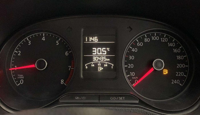 2015 Volkswagen Polo TRENDLINE 1.2L PETROL, Petrol, Manual, 30,433 km, Odometer Image
