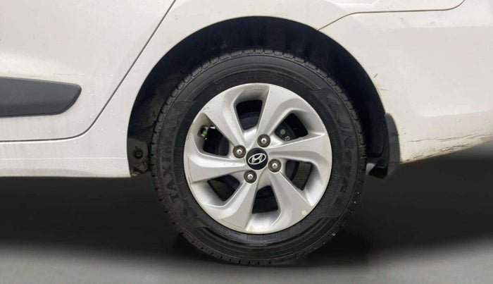 2017 Hyundai Xcent SX 1.2, Petrol, Manual, 37,266 km, Left Rear Wheel
