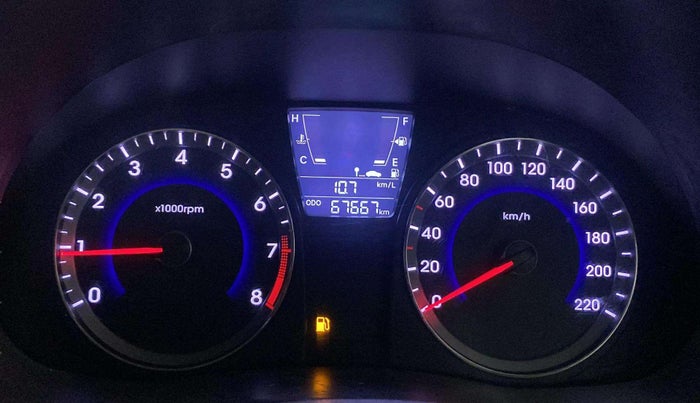 2013 Hyundai Verna FLUIDIC 1.6 VTVT EX, Petrol, Manual, 67,633 km, Odometer Image