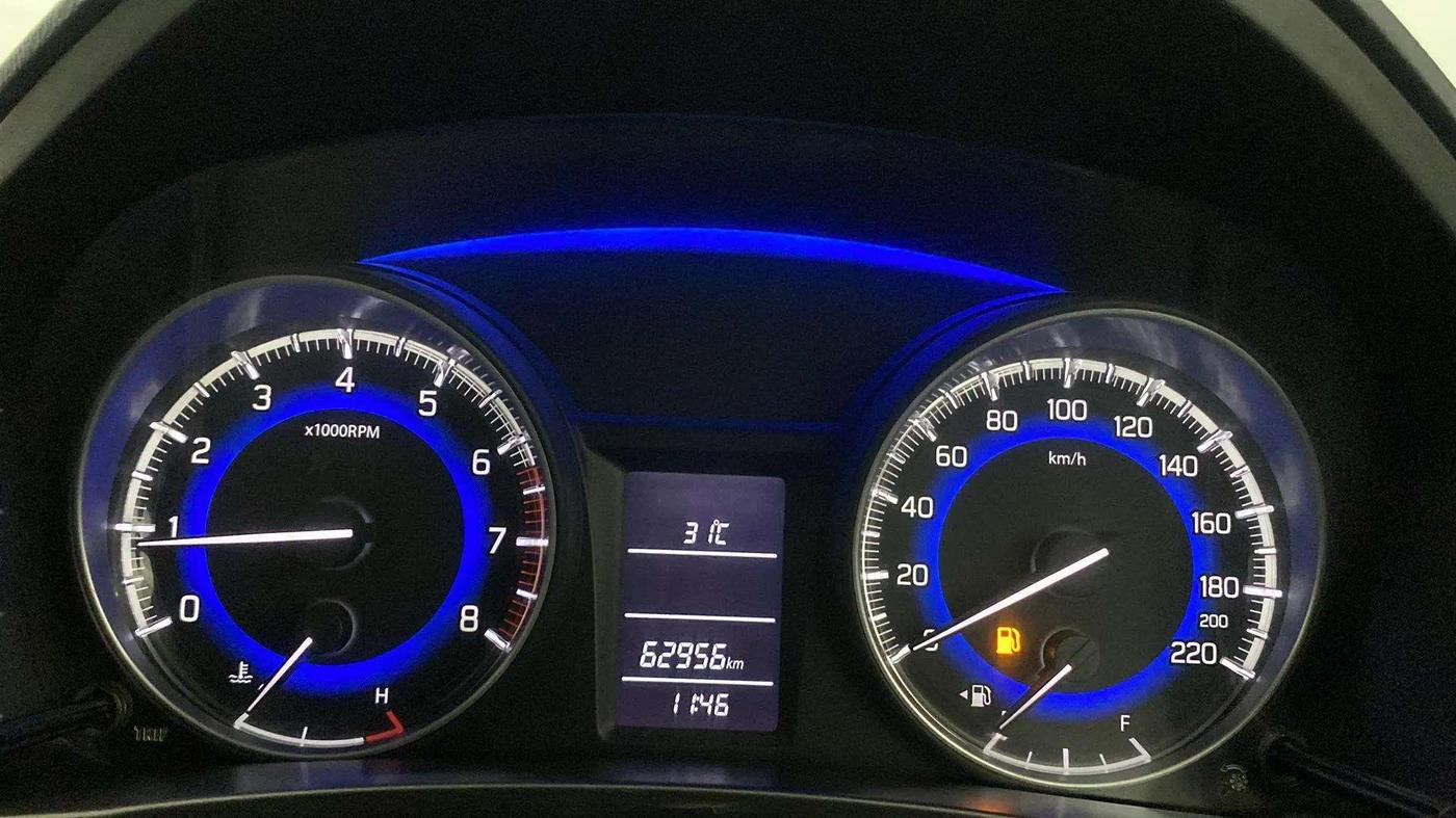 2015 Maruti Baleno DELTA PETROL 1.2, Petrol, Manual, 63,008 km, Odometer Image