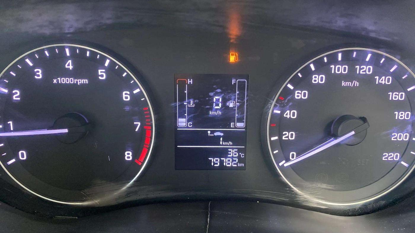 2017 Hyundai Elite i20 SPORTZ 1.2, Petrol, Manual, 79,781 km, Odometer Image