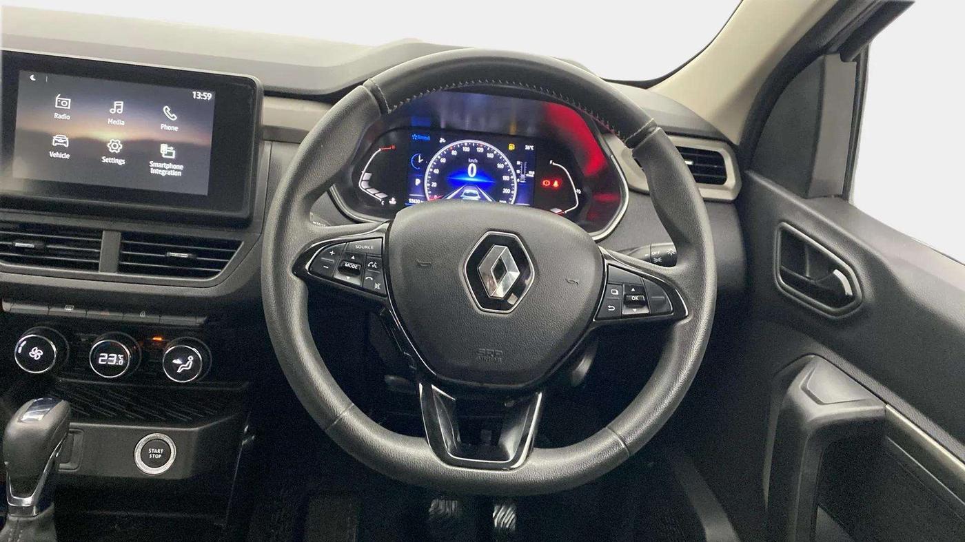 2021 Renault Kiger RXZ TURBO CVT, Petrol, Automatic, 53,815 km, Steering Wheel Close Up