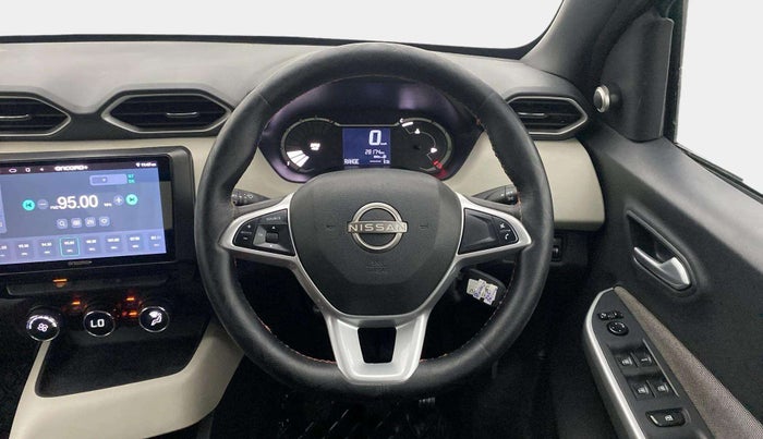 2022 Nissan MAGNITE XV EXECUTIVE, Petrol, Manual, 28,167 km, Steering Wheel Close Up