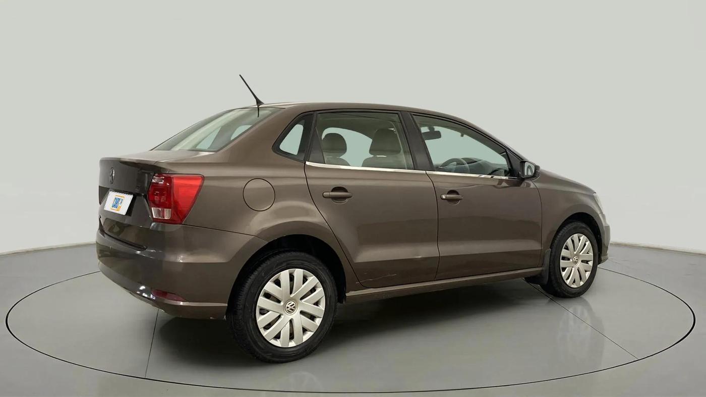 2018 Volkswagen Ameo COMFORTLINE 1.0L, Petrol, Manual, 36,627 km, Right Back Diagonal