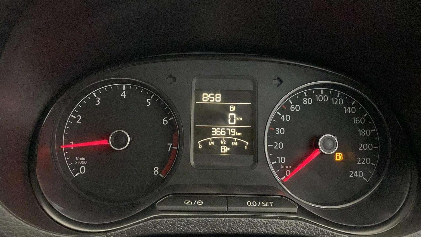 2018 Volkswagen Ameo COMFORTLINE 1.0L, Petrol, Manual, 36,627 km, Odometer Image